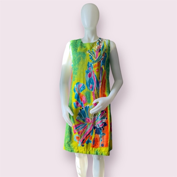 Dresses & Skirts - Vibrant Multicolor Sleeveless Dress